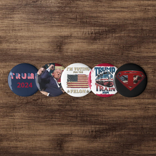 Trump 2024 Button Set