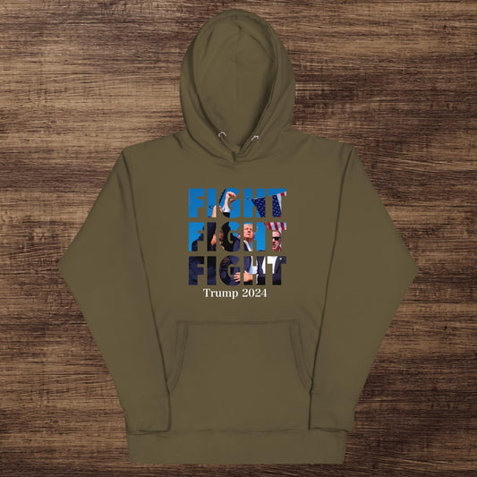 Stand and Fight Trump Hoodie